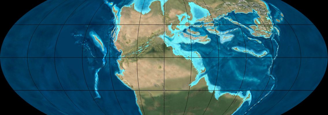 Der letzte Superkontinent der Erde hieß Pangaea.
