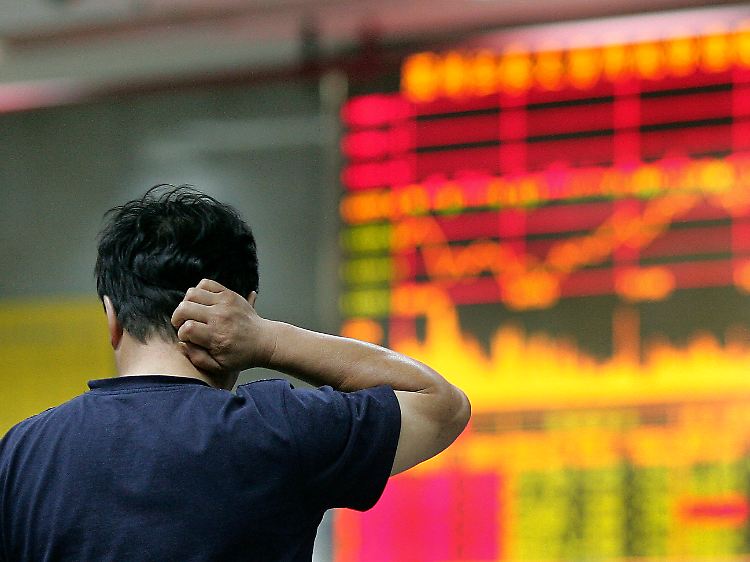 In Shanghai fielen die Kurse.