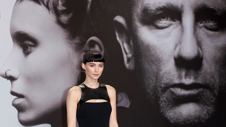 Die schöne Rooney Mara bei der Premiere des neuen Films "Verblendung".