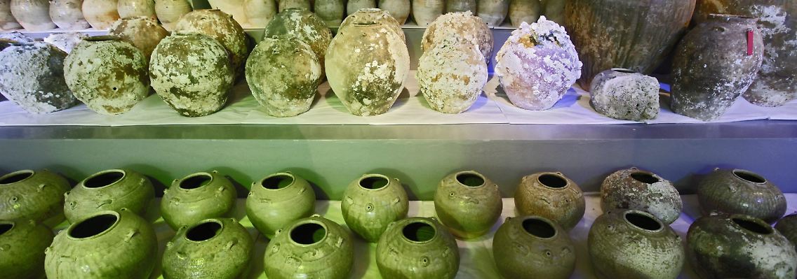 Der Schatz soll einmal den Grundstock eines Museums bilden.