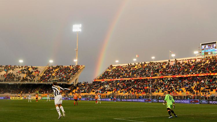 Auch Lecce konnte Juventus nicht die erste Saisonniederlage beibringen.