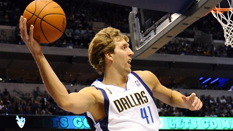 Derzeit einer der erfolgreichsten deutschen Sportler: Dirk Nowitzki.