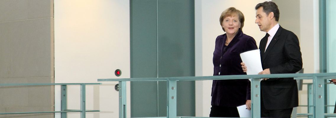 Demonstration der Einigkeit im Berliner Kanzleramt.