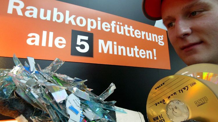 auch in Deutschland würde die Plattenindustrie gerne schärfere Gesetze einführen.
