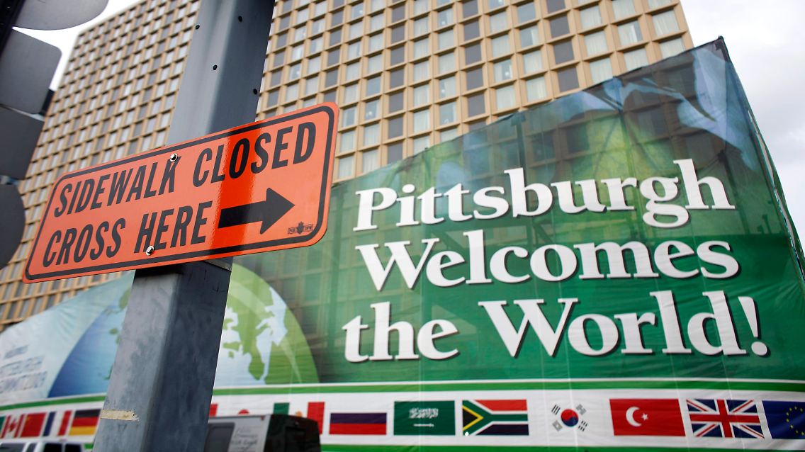 Pittsburgh bereitet sich auf den Gipfel vor - ob er konkrete Beschlüsse bringt, ist aber fraglich.