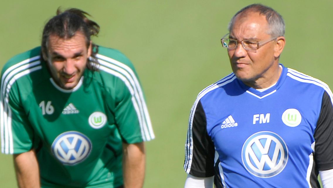Er kann gehen: Sotirios Kyrgiakos, noch im Sommer von Felix Magath nach Wolfsburg geholt.