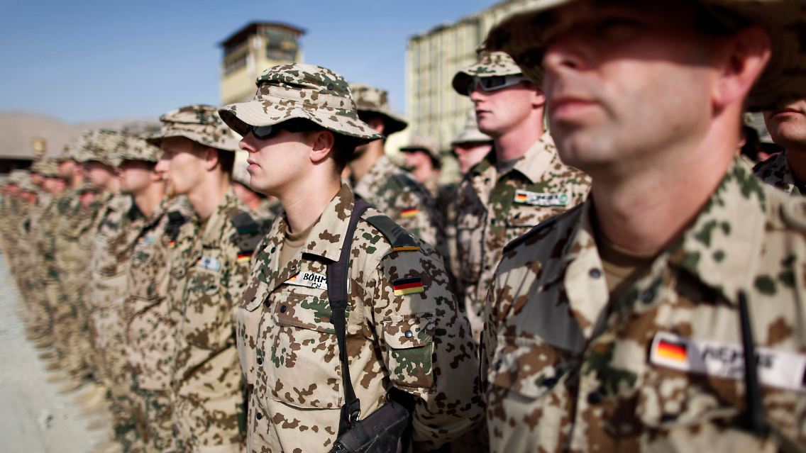 Deutsche ISAF-Soldaten in Afghanistan.