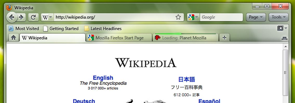 So könnte Firefox 3.7 aussehen.
