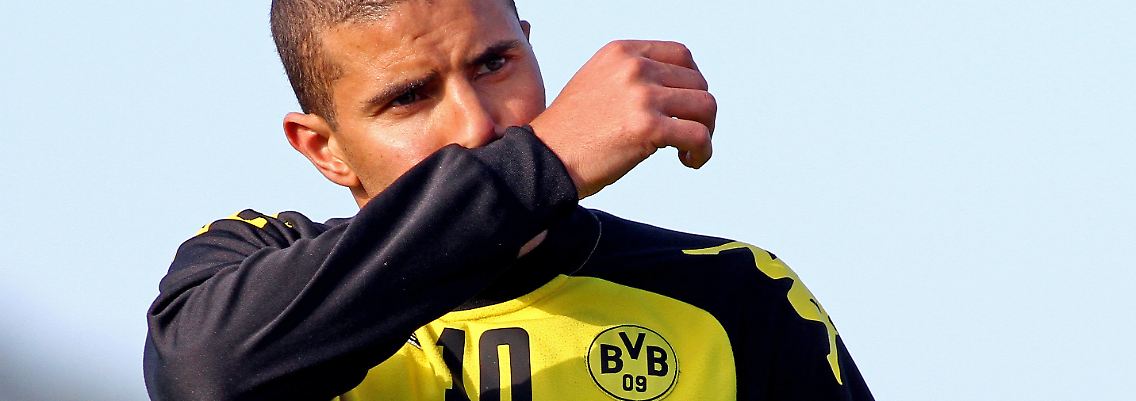 Drei Tore für Borussia Dortmund: Mohamed Zidan.