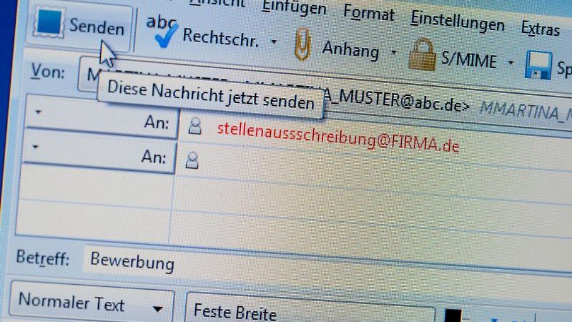 Personaler erhalten lieber Online-Bewerbungen. (Foto: Kai Remmers)