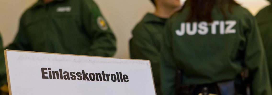 Einlasskontrollen sind an bayerischen Amtsgerichten bislang die Ausnahme.