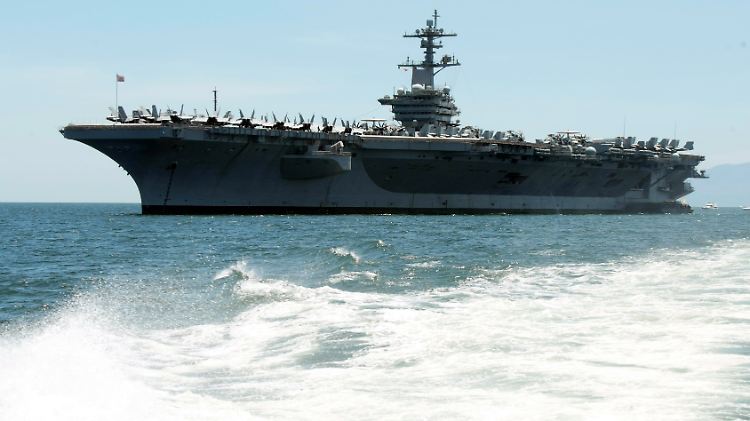 Die "Carl Vinson" stellt für den Iran eine neue Provokation dar.