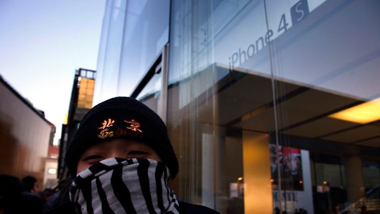 In China brachen die Randale vor dem Apple Store möglicherweise nicht ganz zufällig aus.