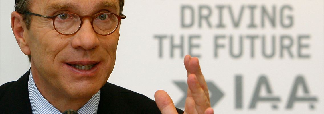 Präsident des Verbandes der Automobilindustrie: Matthias Wissmann.