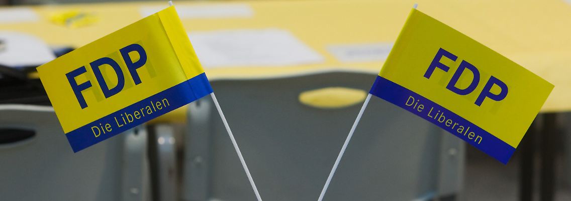 Auf dem Landesparteitag der Liberalen in Eberswalde.