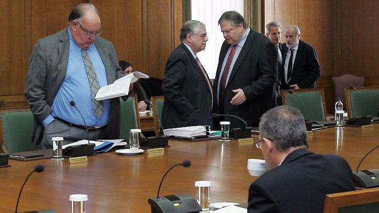 Kabinettssitzung in Athen: Es hakt noch an einigen Ecken.