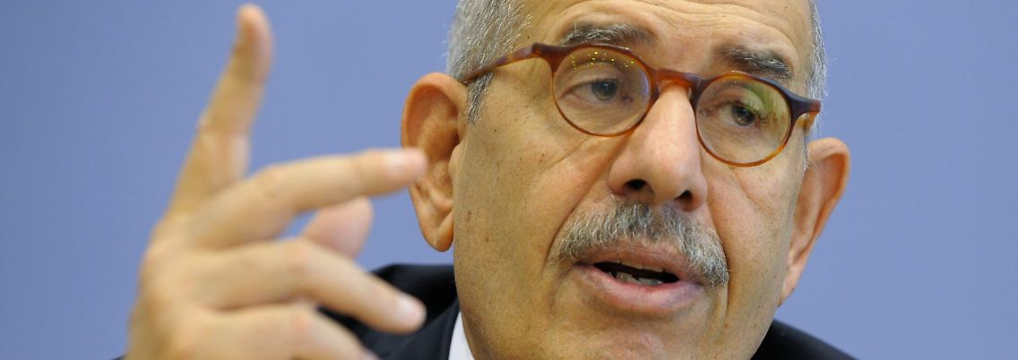 Der ehemalige Chef der Atomenergiebehörde IAEA, Mohammed el Baradei will nicht Präsident des neuen Ägypten werden.