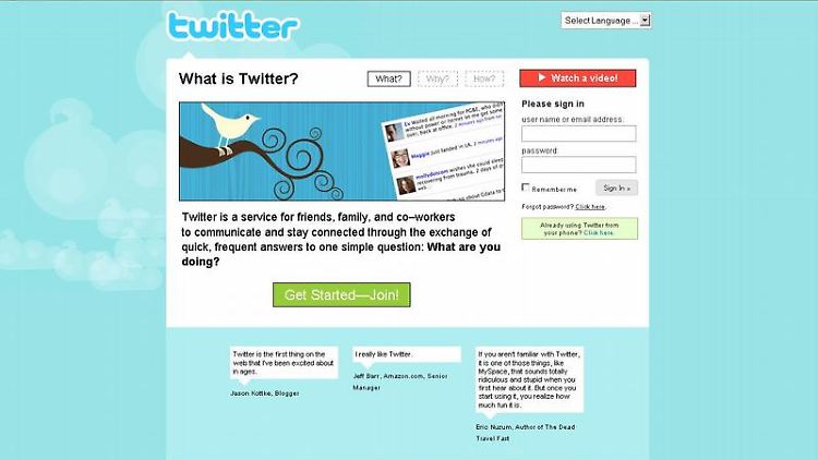 Twitter sucht nach Investoren.
