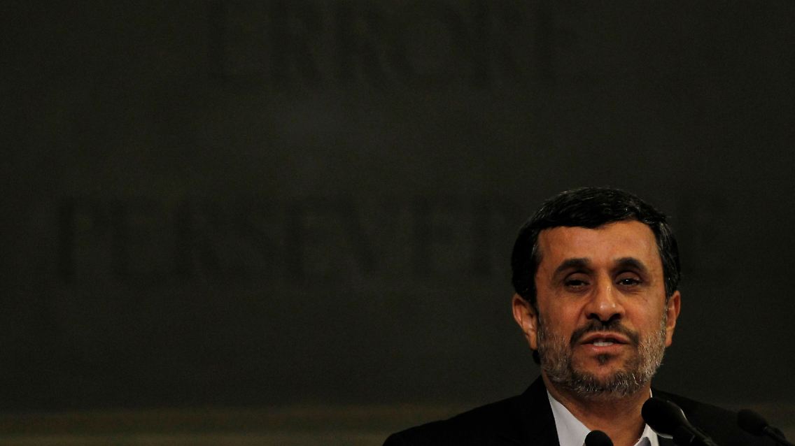 Irans Präsident Mahmud Ahmadinedschad.