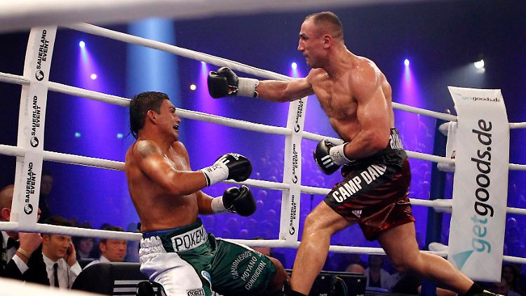In Runde fünf war Pablo Farias nur noch Fallobst für Arthur Abraham.