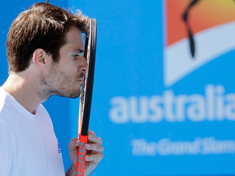 Tommy Haas ist bereits zum elften Mal in seiner Karriere in Melbourne am Start - und steht in Runde zwei.
