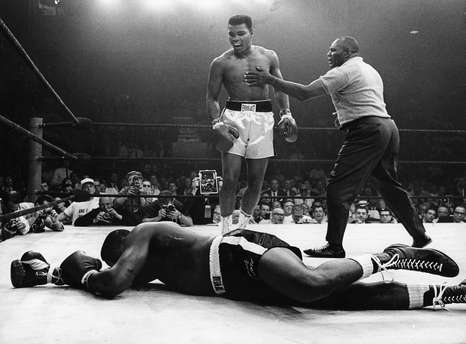 Im Ring steht Muhammad Ali seit Jahrzehnten nicht mehr.