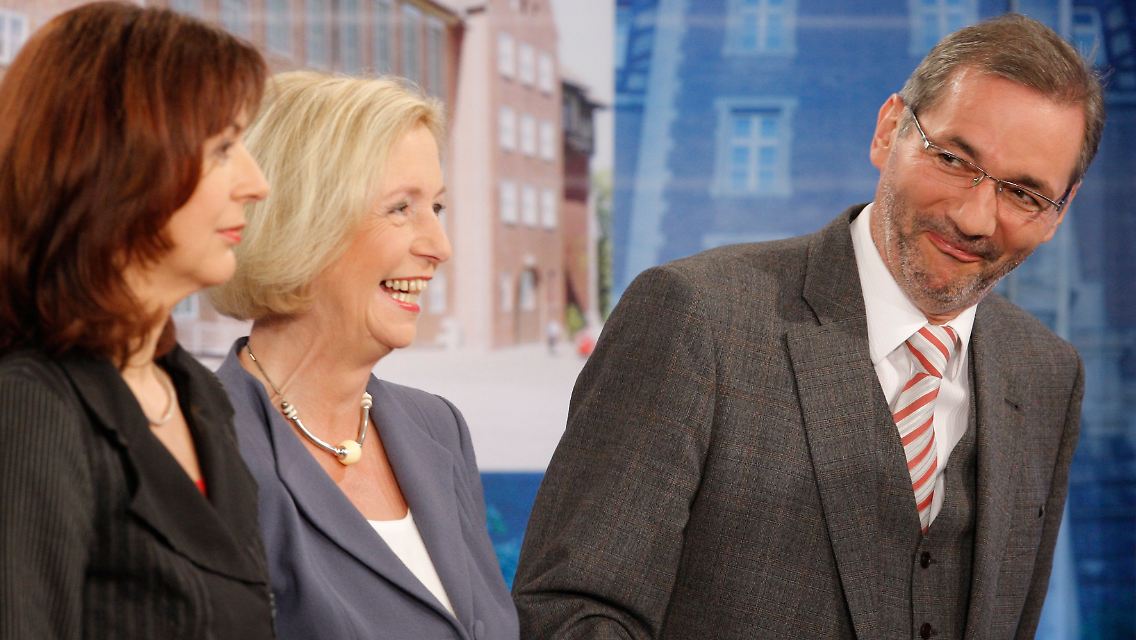 Platzeck hat die Damenwahl.