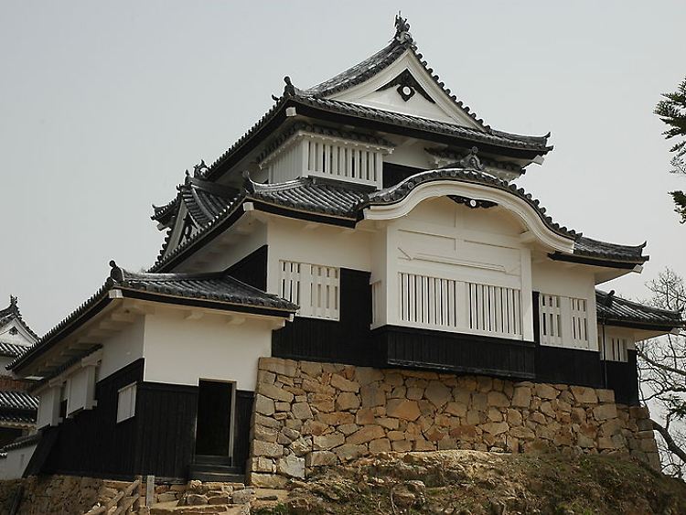 Die Burg von Matsuyama.