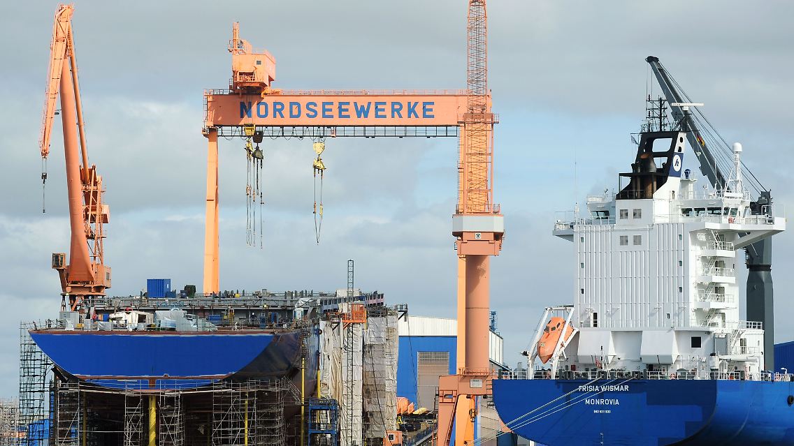 Der Ausichtsrat beschließt den Verkauf der Emder Nordseewerke.