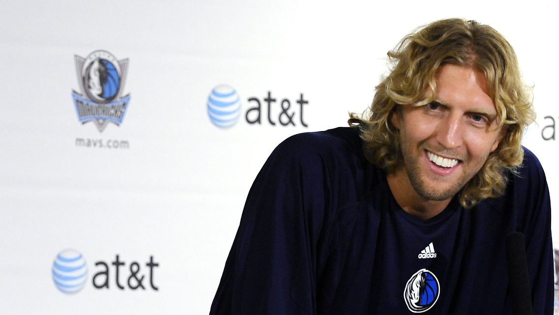 Dirk Nowitzki will mit Dallas den NBA-Titel holen.