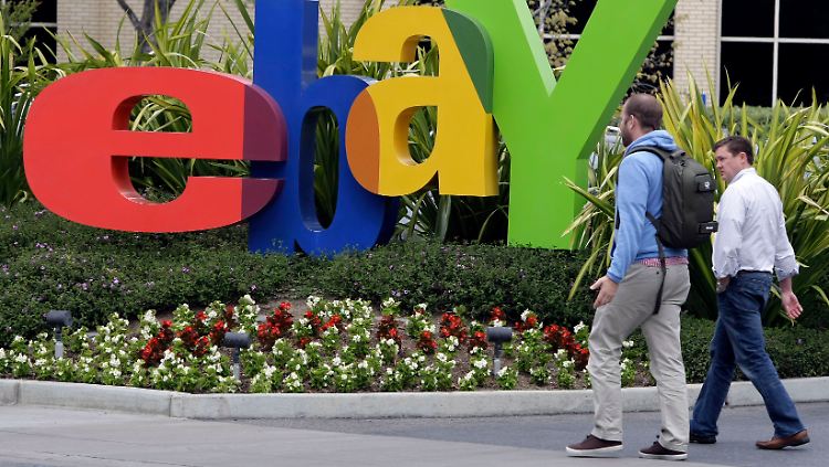 Am Hauptquartier im kalifornischen San Jose: "Wir sind eine andere Ebay heute."