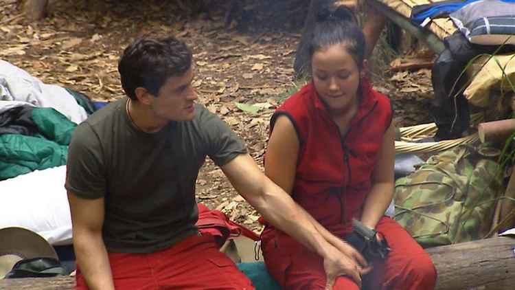 Die nächste Camp-Liebe? Rocco und Kim.
