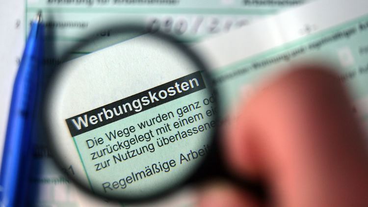Werbungskosten senken die Steuerlast. 