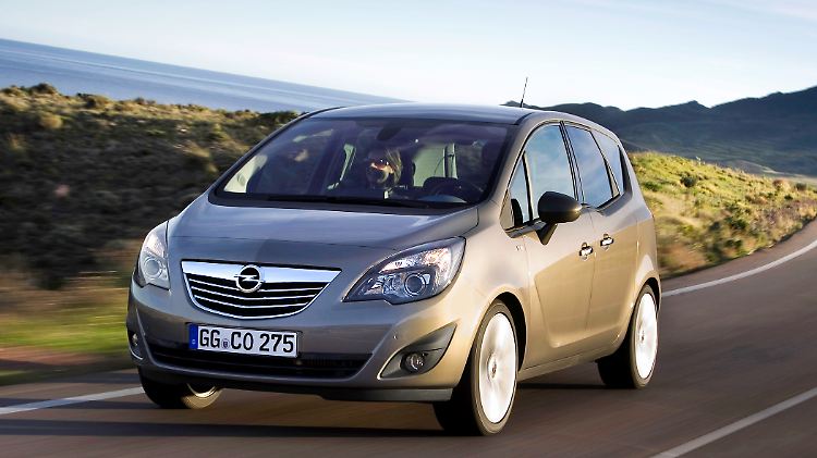 Opel legt den Meriva mit einem Autogasantrieb auf.