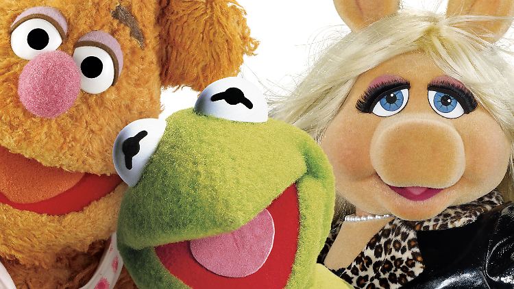 Würdiges Comeback: Fozzie, Kermit und Miss Piggy.