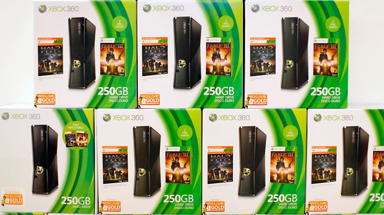 Begehrt: die Spielekonsole Xbox 360.