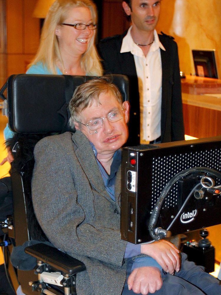 Stephen Hawking stand in der Nachfolge von Isaac Newton. Auch der hatte bereits den Lucasischen Lehrstuhl inne.