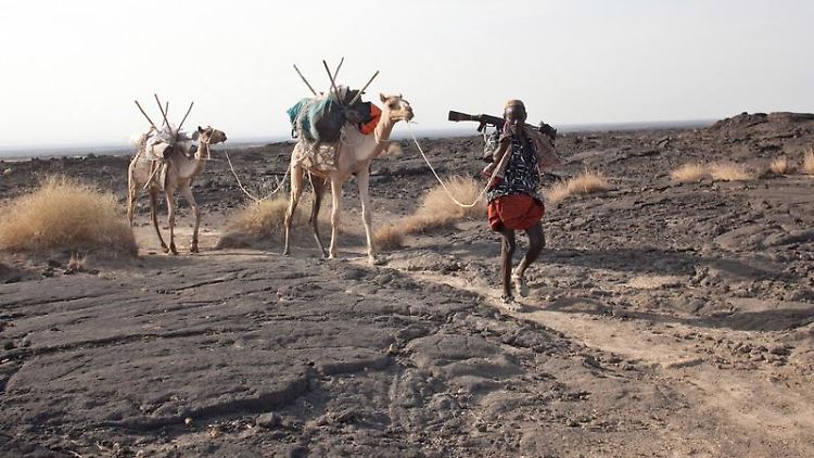 Eine Reise in die Danakil-Wüste ist gefährlich.