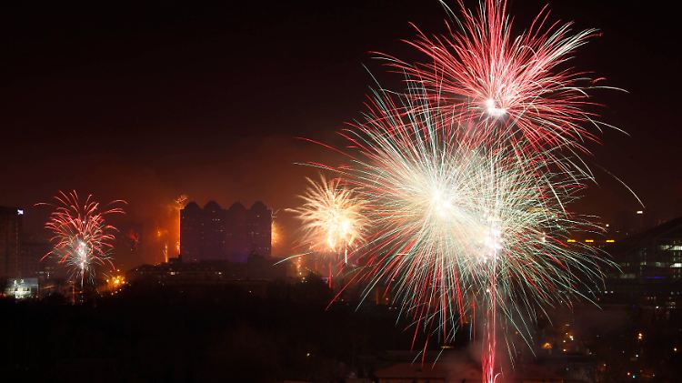 Auch in Peking wird groß gefeiert.