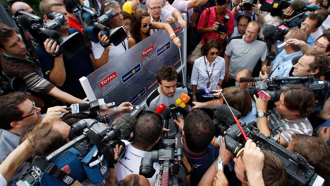 Alonso ist am Ziel seiner Träume.