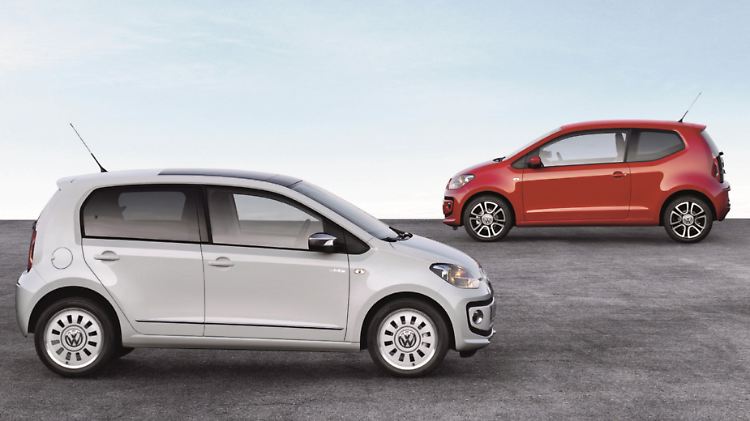 Ab Mai gibt es den VW Up auch als Fünftürer.
