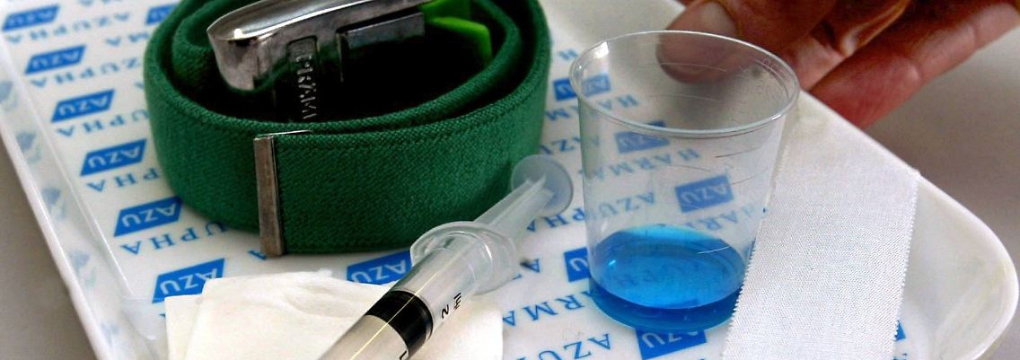 Methadon wird eingesetzt, um Heroinabhängige von ihrer Sucht zu befreien.