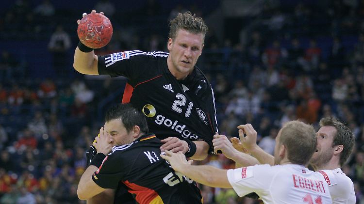 Lars Kaufmann war mit vier Toren einer der besten deutschen Werfer im Spiel.