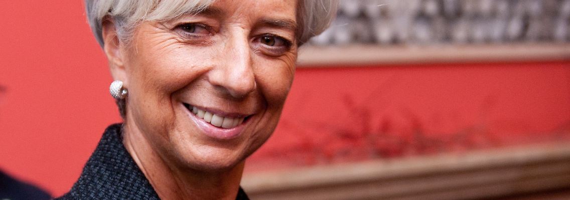 Christine Lagarde hielt in Berlin einen Vortrag zum Thema "Globale Herausforderungen 2012"