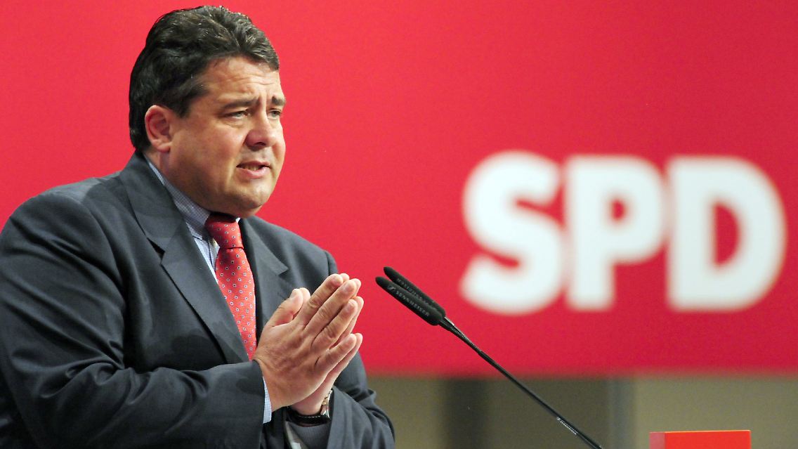 Gabriel ist die Hoffung der SPD - er soll die Partei aus der Krise führen.