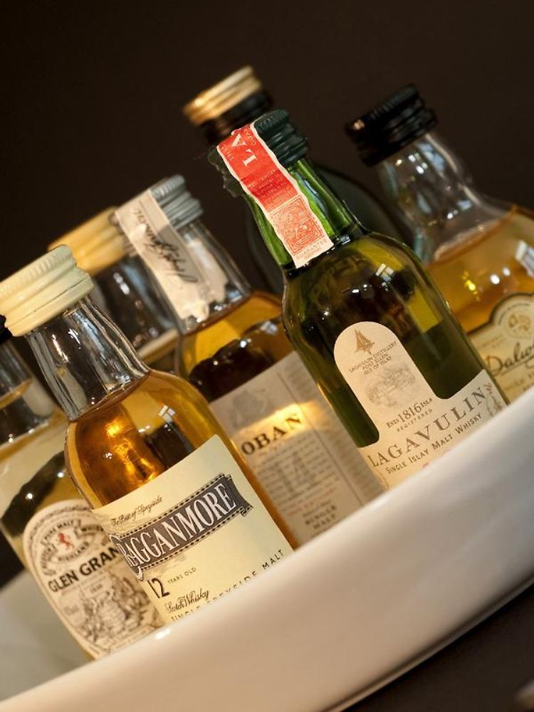 "On the rocks": Eisiger kann ein Whisky wohl nicht sein.