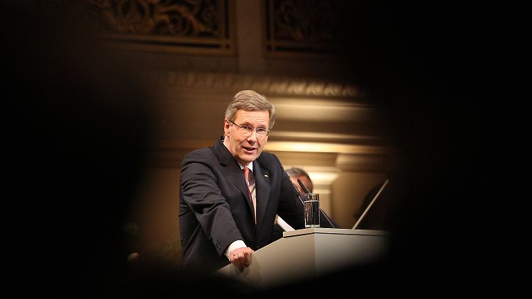 Bundespräsident Wulff spricht im Berliner Schauspielhaus auf einem Festakt zum 300. Geburtstag Friedrichs II.