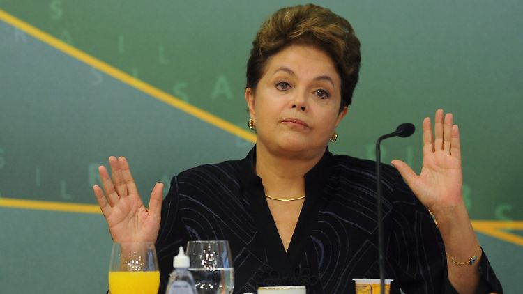 Brasiliens Präsidentin Dilma Rousseff ist empört über die NSA-Spionage.