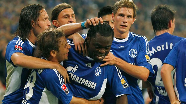Gerald Asamoah, Mann des Tages im Ruhrpott.