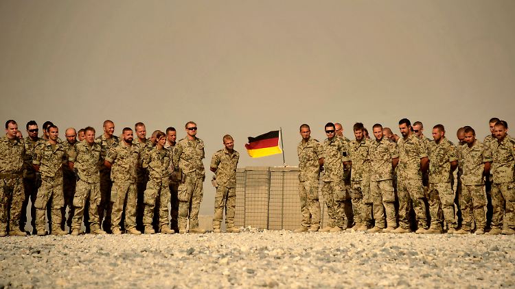ISAF-Soldaten der Bundeswehr in Baglan.